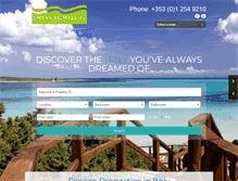 Tablet Screenshot of dreampropertiesinitaly.com